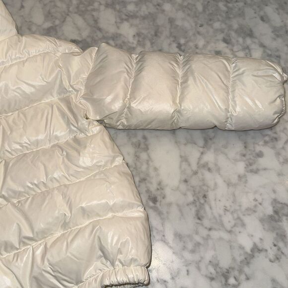 MONCLER WHITE UNISEX HOODED DOWN JACKET 3Y - Picture 5 of 17